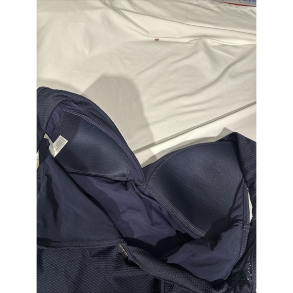 NWT $140 Sea Level [ 12 US ] Cross Front One-Piece Swimsuit in Night Sky #7014‎ - Picture 10 of 11